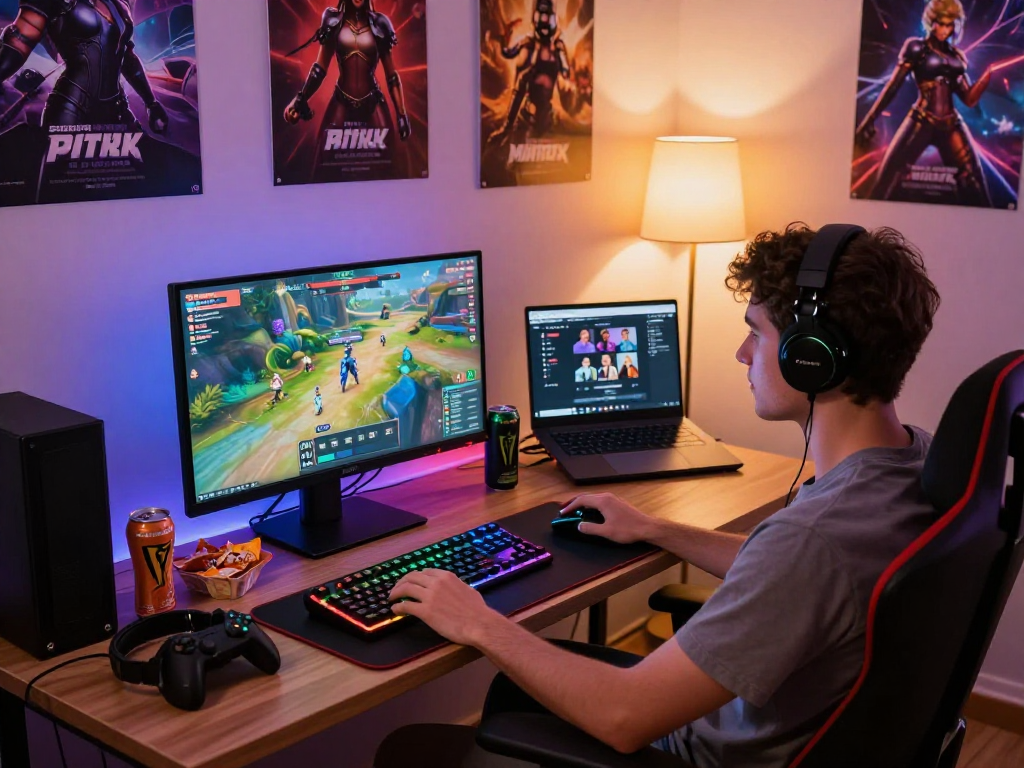 Interactive adult game gaming room with vibrant atmosphere and engaging visuals.
