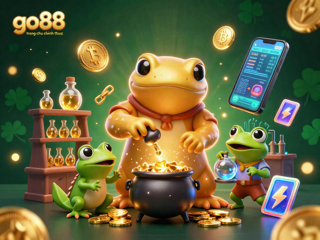 Experience the thrilling world of go88 trang chu chinh thuc with enchanting gold-themed casino action.