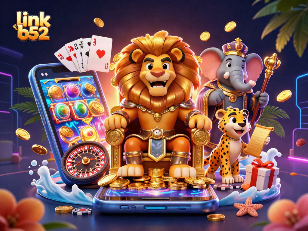 Experience elite gaming with link b52 as the lion king rules the vibrant casino scene.