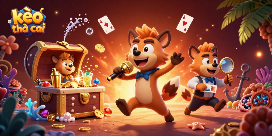 Experience exciting kèo nhà cái action at the comedy casino club with animated hyenas in vibrant settings.