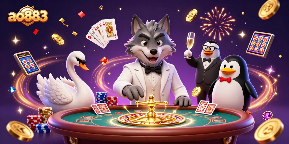 Experience thrilling gameplay at ao883 with engaging characters and dynamic casino elements.